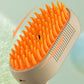 🐾 LIMITED-TIME 50% OFF! ✨ Pet Grooming Spray Brush – 3-in-1 Massage, One-Touch Mist, Rotating Handle 🧡