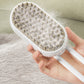 🐾 LIMITED-TIME 50% OFF! ✨ Pet Grooming Spray Brush – 3-in-1 Massage, One-Touch Mist, Rotating Handle 🧡