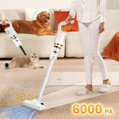 ❄️Cordless Vacuum Cleaner – 6000PA Powerful Suction for Home & Car