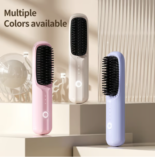 💇‍♀️ LIMITED-TIME 50% OFF! ✨ USB Cordless Negative Ion Hair Straightener – Portable, 2-3 Uses, Safe 🔋