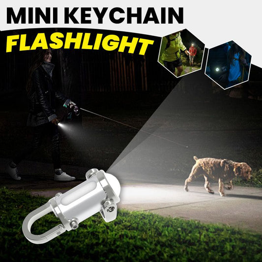 🔥Hot Sale🔥 1200-Lumen Ultra-Bright Mini Portable Keychain Flashlight Waterproof Design