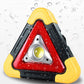 🔥2025 New Arrival🔥 3-IN-1 solar emergency triangle warning light at the roadside