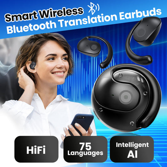 🔥New Year's Special Offer:50% OFF🎉Bluetooth AI Translation Headset🎧