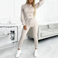 👚 60% OFF HOT SALE! ✨ Women's Two-Piece Hooded Tracksuit Set - Comfortable & Stylish Athletic Wear for Training and Casual Loungewear 🏃‍♀️💫