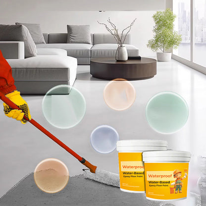 🔥Special Offers🔥Waterproof Water-Based Epoxy Floor Paint