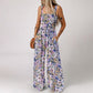 🏖️LAST DAY SALE: ONLY ￡19.99!!🌼Women’s Casual Print Sleeveless Overalls Jumpsuits