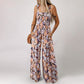 🏖️LAST DAY SALE: ONLY ￡19.99!!🌼Women’s Casual Print Sleeveless Overalls Jumpsuits