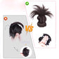 🎁 Clip-on Feathered Bun Wig
