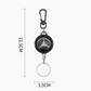 🔑 BUY 1 GET 1 FREE! 🌀 Heavy-Duty Retractable Keychain – Durable Cable, Compact Design & Holds Keys/Cards Securely 💳