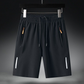 🩳 50% OFF NOW! 🔥 Men's Elastic Summer Shorts – Breathable, zippered pockets & stretch fit – Perfect for sports, travel or hot days – comfortable and practical ☀️