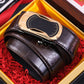 Men's Crocodile Pattern Automatic Buckle Belt