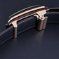 Men's Crocodile Pattern Automatic Buckle Belt
