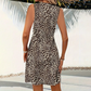🐆 LIMITED-TIME 50% OFF! ✨ Women's V-Neck Leopard Mini Dress – Bold Print, Flattering, Multi-Occasion 🌟