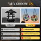 📢Solar Pendant Lamp Art Of Iron