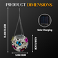 📢Solar Pendant Lamp Art Of Iron