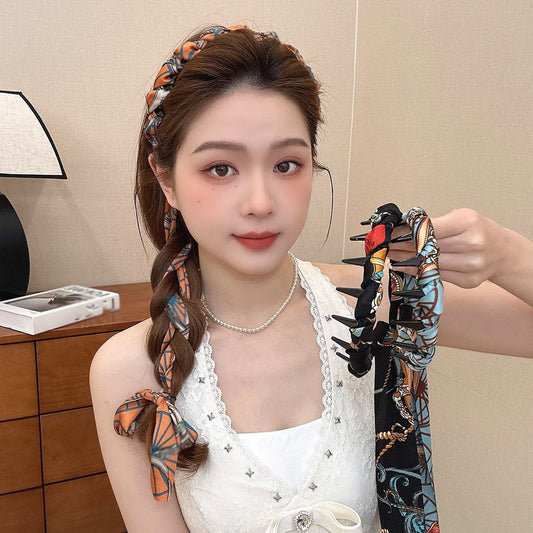 🔥Hot Sale🔥Pretty Everyday Wrap Headband with Comb Teeth