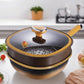 💥2025 New R&D🔥30cm Titanium Alloy Non-Stick Pot with Lid