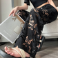 👖 50% OFF NOW! 💎 Women's Spliced Hot Rhinestones Printing Hollow Pants – Edgy Design, Breathable & Eye-Catching Style ✨