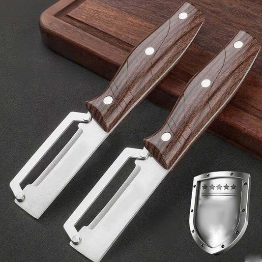🥕 BUY 1 GET 1 FREE! 🔥 Multi-Functional Peelers for Kitchen – Stainless Steel Blade, Ergonomic Grip & Perfect for Fruits & Vegetables ✨