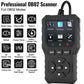 🔧✨Professional OBD2 diagnostic tool: accurate and fast analysis, compatible with most vehicles 🚗📱