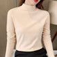 🔥Limited stock available 62% OFF🔥Women's Comfortable Solid Color Half High Neck Long Sleeve Top