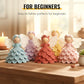 🎁Early Christmas Hot Sale 49% OFF🎅DIY Crochet Angel Ornament Kit for Beginners