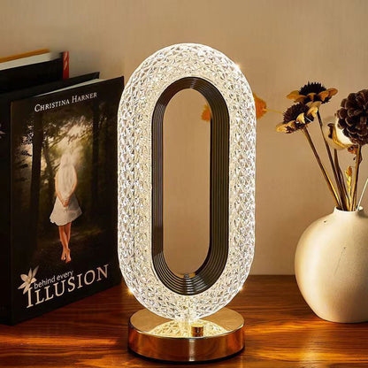 🔥✨Rechargeable Luxury Crystal LED Night Light Lamp