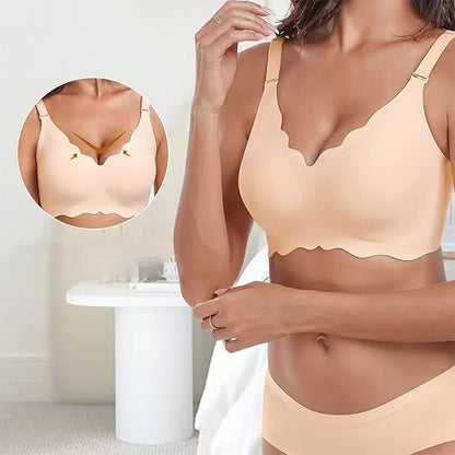✨ Deep V-neck Push-up Bra ✨ | Wire-free & seamless for invisible comfort