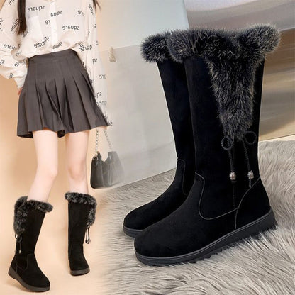🎁2026 New Arrivals 50% OFF💥Women's Convenient Warm Anti-Slip Wear-Resistant Mid-Calf Boots
