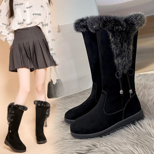 🎁2026 New Arrivals 50% OFF💥Women's Convenient Warm Anti-Slip Wear-Resistant Mid-Calf Boots