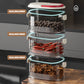 🧂 50% OFF NOW! 🫙 Multi-layer Sealed Spice Organizer – Airtight, Space-Saving & Transparent for Easy Kitchen Storage 🌶️📦✨