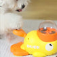 🐾 LIMITED-TIME 50% OFF! ✨ 2-in-1 Interactive Pets Puzzle Toy & Feeder – Duck Design, Treat Dispenser, Non-Slip Base 🦆