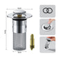 Stainless Steel Floor Drain Filter – Stop Hair Clogs Before They Start