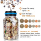 📦Digital Coin Counting Money Box – Automatic LCD Savings Jar for GBP or Euro Coins, 1.8L