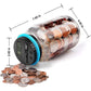 📦Digital Coin Counting Money Box – Automatic LCD Savings Jar for GBP or Euro Coins, 1.8L