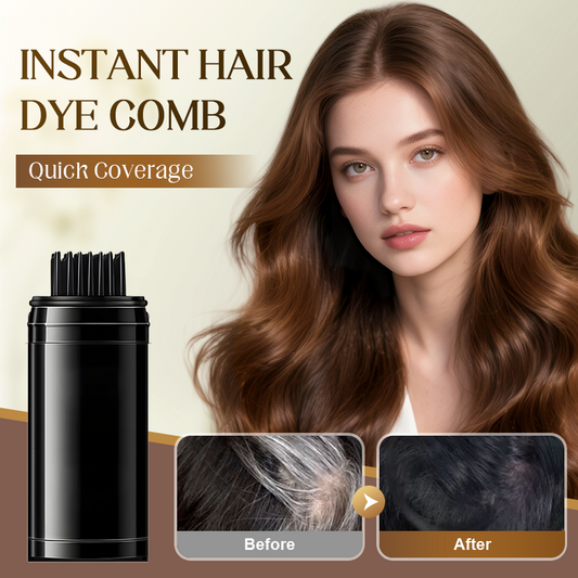 💇‍♀️ BUY 1 GET 1 FREE! 🎉 Instant Hair Dye Comb for Gray Hair – Fast Coverage, Easy to Use & Natural Look ✨📦