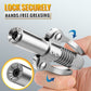 🔧 LIMITED-TIME 50% OFF! ✨ High-Pressure Grease Gun Coupler – Dual Handle, Secure Lock, Universal Fit ⚙️