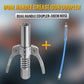 🔧 LIMITED-TIME 50% OFF! ✨ High-Pressure Grease Gun Coupler – Dual Handle, Secure Lock, Universal Fit ⚙️