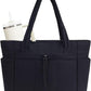 🎒 Natural Puffer Tote Bag – Nylon/Waterproof Lining – 20 L & Elastic Pocket for a 40 oz Water Bottle – Perfect for Work, the Gym, and Travel 🏋️