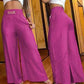 👖 50% OFF! 💃 Women's trousers – High waist, wide leg, with belt accent & versatile look ✨