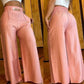 👖 50% OFF! 💃 Women's trousers – High waist, wide leg, with belt accent & versatile look ✨