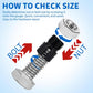 Nut & Bolt Thread Checker Kit – Dual-Sided, Military-Grade, Metric & Imperial ✨