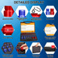 Nut & Bolt Thread Checker Kit – Dual-Sided, Military-Grade, Metric & Imperial ✨