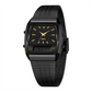 ⌚ LIMITED-TIME 50% OFF! 💥 Retro Style Square Face Multifunction Watch – Dual Display, Zinc Alloy, Stainless Steel ✨