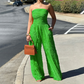 💐50% OFF ! Wide-Leg Strapless Jumpsuit – Comfort & Freedom to Move 🌸🌿【Soft Price】