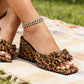 👡 55% OFF NOW! 🐆 Square Toe Leopard Slip-On Heeled Sandals – Chic Design, Comfortable Heel & Easy to Wear 🌸