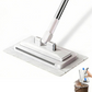 Telescopic Flat Dust Mop – Hands-Free Cloth Clamping, 358 Shark-Tooth Grip & Adjustable Stainless Steel Pole – Deep-Clean Ceilings, Walls & Floors 🏠