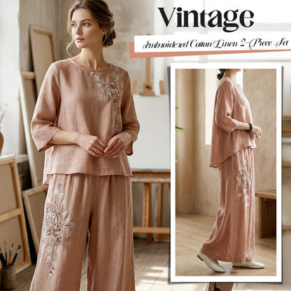 💐50% OFF ! Elegant Summer Look – Lightweight & Refined 2-Piece Set 👗🌺【Exceptional Price】