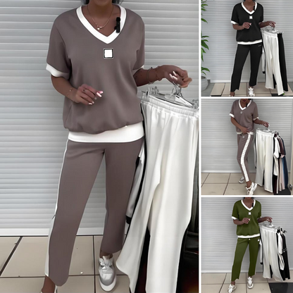 👚 60% OFF NOW! 🌸 2-Piece Casual Set – Adjustable Waist, No Slipping, All-Day Comfort & Perfect for Everyday Wear ✅