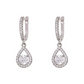 🥳2026 HOT SALE🥳💞50K+ SOLD!💥50% OFF! 🔥Elegant Teardrop Dangle Hoop Earrings
